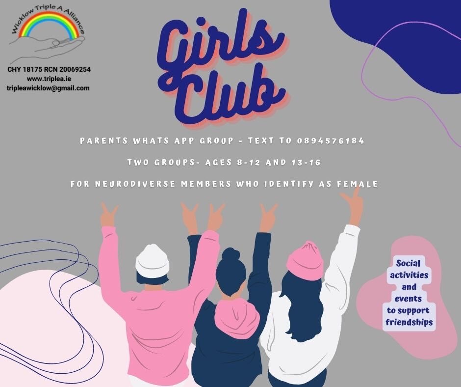 Triple A girls club poster