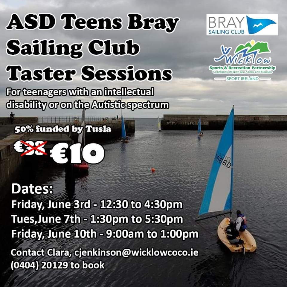 ASD Teens Bray Sailing Club poster