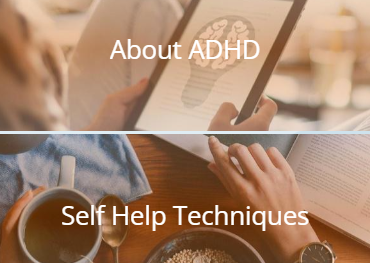 Screenshot of ADHD app