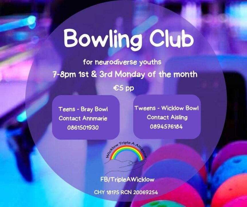 Poster for Wicklow Triple A Alliance Bowling Club
